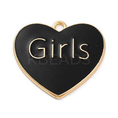 Alloy Enamel Pendants LS-ENAM-M009-02B-02G-1