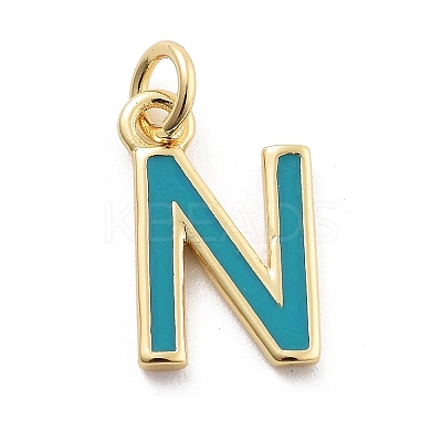 Rack Plating Brass Pendants KK-C065-03N-G-1