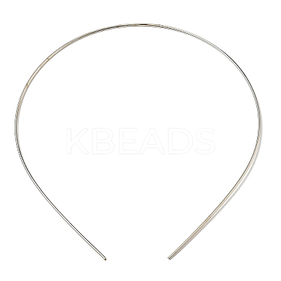Non-Tarnish Steel Wire Hair Band Findings MAK-K021-09P-1