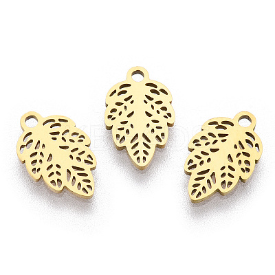 304 Stainless Steel Pendants STAS-E186-09G-1