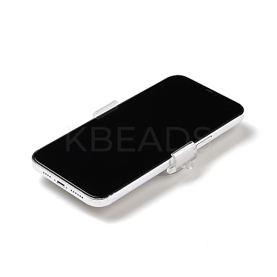 TPU Plastic Mobile Phone Back Clip KY-G022-01B-1