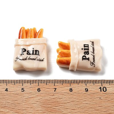 Cute Mini Food Series Resin Cabochons CRES-I038-01F-1