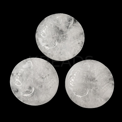 Natural Quartz Crystal Pendants G-C091-03E-1