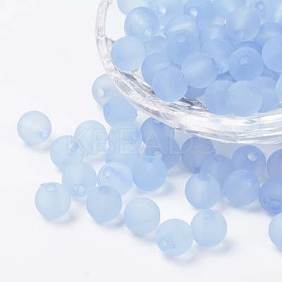 Transparent Acrylic Beads X-PL704-C54-1