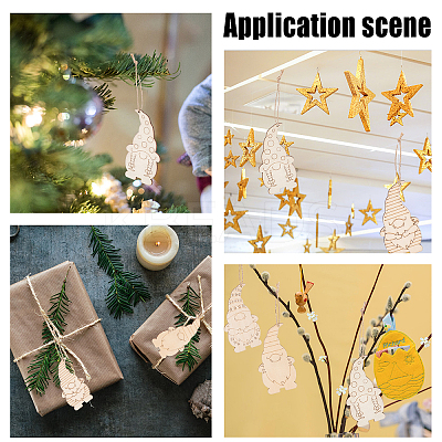 DIY Crafts Christmas Tree Hanging Decorations DIY-GF0005-63-1