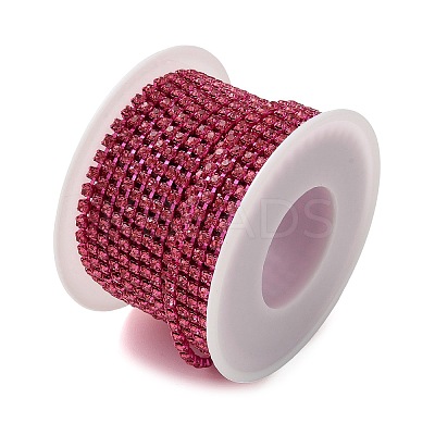 Iron Rhinestone Cup Chains CH-A008-01G-1