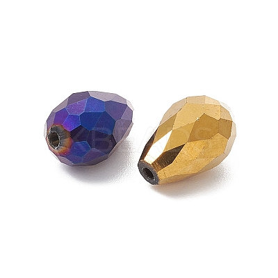 100Pcs 5 Colors Electroplate Glass Bead Strands EGLA-YW0001-62-1