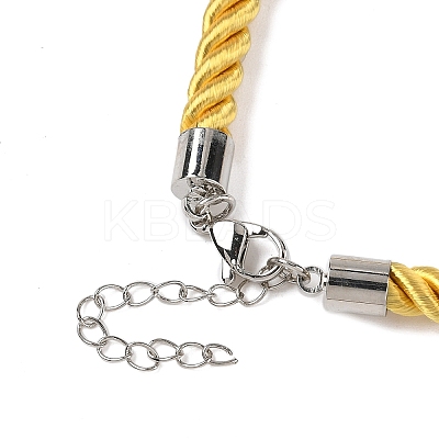 5MM Nylon Twisted Cord Necklace Making FIND-G096-01P-30-1