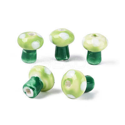 Handmade Porcelain Beads PORC-N012-03F-1
