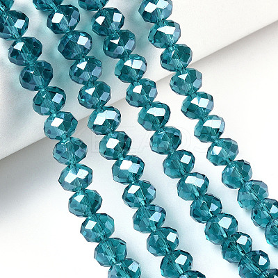 Electroplate Glass Beads Strands LS-EGLA-A034-T10mm-A33-1