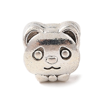 Tibetan Style Alloy European Beads TIBE-Q090-62AS-1