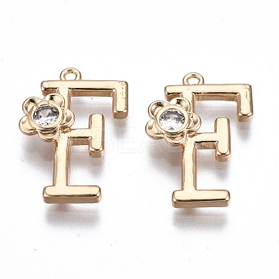 Brass Pendants KK-Q768-001G-F-1