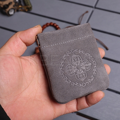 Mini Portable Leather Cosmetic Shrapnel Pouches PAAG-PW0016-19A-1