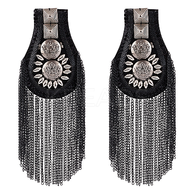 2Pcs Fashionable Tassel Epaulettes DIY-FG0003-86-1