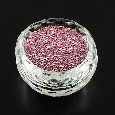 Color Plated DIY 3D Nail Art Decoration Mini Glass Beads MRMJ-R038-E04-1