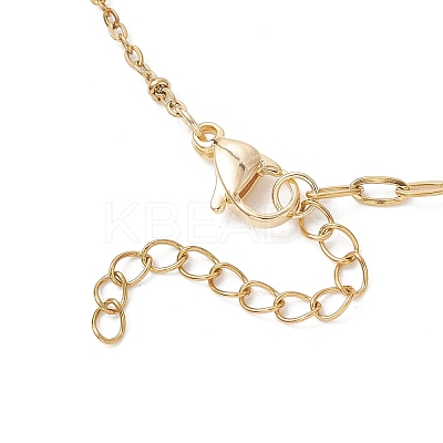 304 Stainless Steel Cable Chain Satellite Chain Bracelet Making AJEW-JB01515-02-1