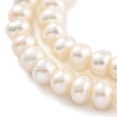 Natural Cultured Freshwater Pearl Beads Strands PEAR-C003-34B-1
