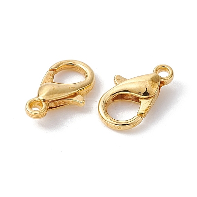 Zinc Alloy Lobster Claw Clasps FIND-FS0001-75G-1