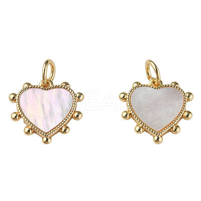 Natural Shell Charms KK-N233-210-1