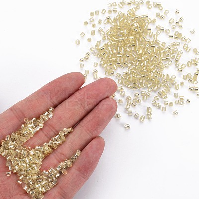 8/0 Glass Bugle Beads SEED-S032-07A-22-1