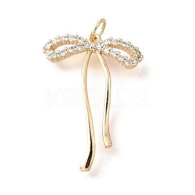Brass Micro Pave Cubic Zirconia Pendants LS-KK-V008-13G-01-1