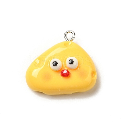 Resin Pendants RESI-A038-02E-1