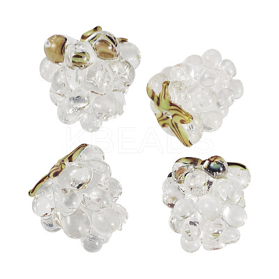4Pcs Handmade Lampwork Beads LAMP-TA0002-24D-1