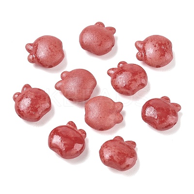 Vintage Handmade Porcelain Beads PR-CBA4F13-F04-1