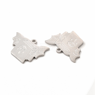 Non-Tarnish 304 Stainless Steel Pendants STAS-F290-19P-1