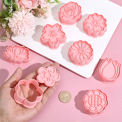 Valentine's Day PP Plastic Cookie Cutters DIY-HY0003-56A-1