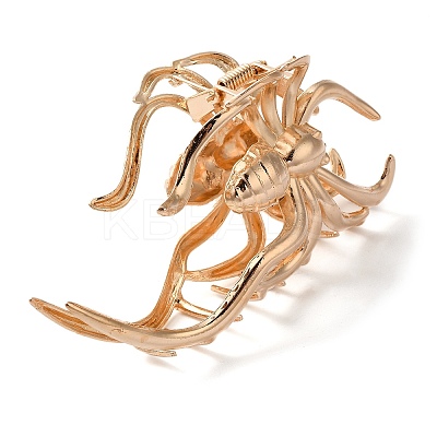 Halloween Alloy Claw Hair Clips for Women Girls AJEW-A056-06D-G-1