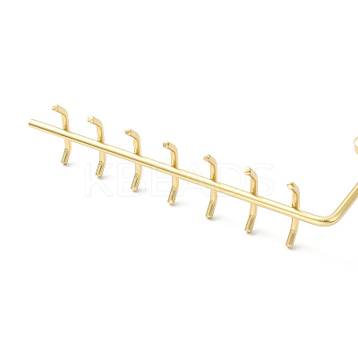 Rectangle Iron Jewelry Display Stands ODIS-F001-03G-1