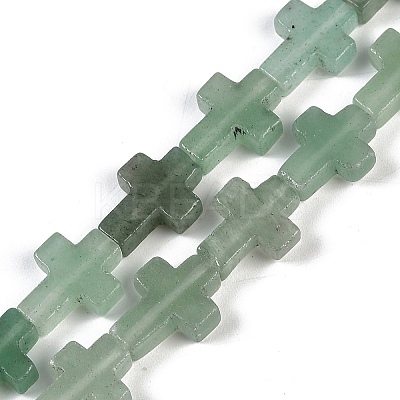 Natural Green Aventurine Beads Strands G-I369-A06-02-1