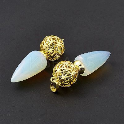 Natural & Synthetic Mixed Stone Big Pendants G-H281-07G-1