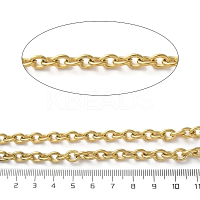 304 Stainless Steel Rolo Chains CHS-R020-08G-05-1