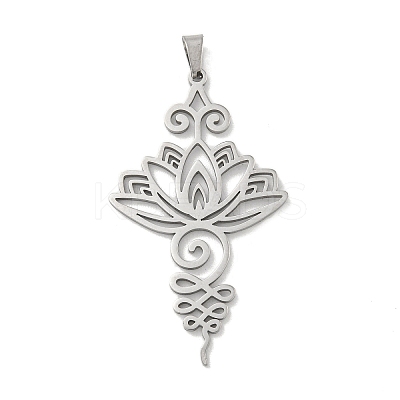 304 Stainless Steel Pendants LS-STAS-M067-01P-1