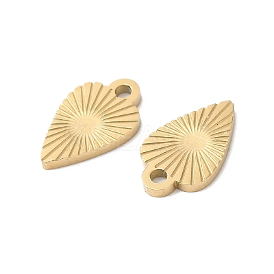 Ion Plating(IP) 316L Surgical Stainless Steel Charms STAS-H213-82G-1
