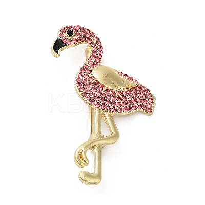 Animal Alloy Rhinestone Brooches for Clothes JEWB-C046-04B-LG-1