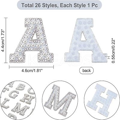 Computerized Embroidery Cloth Iron On/Sew On Patches DIY-WH0224-33-1