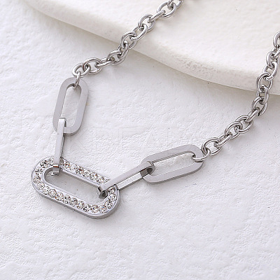 European Style Stainless Steel Chain Bracelets VB6385-1