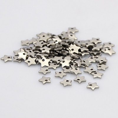 Tarnish Resistant Star 304 Stainless Steel Charms STAS-N025-14-1