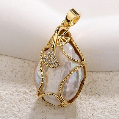 Shell Pendants PW-WGCD6B6-01-1