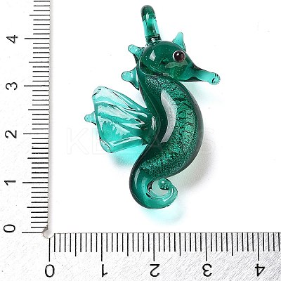 Handmade Lampwork Pendants LAMP-A004-02E-1