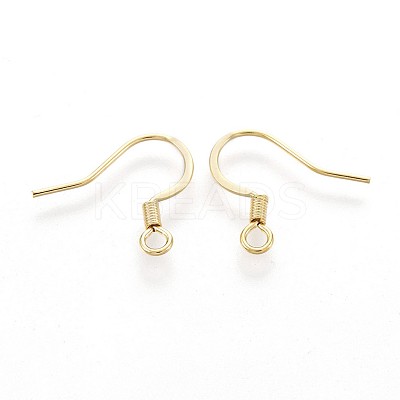 316 Surgical Stainless Steel French Earring Hooks STAS-P221-02G-1