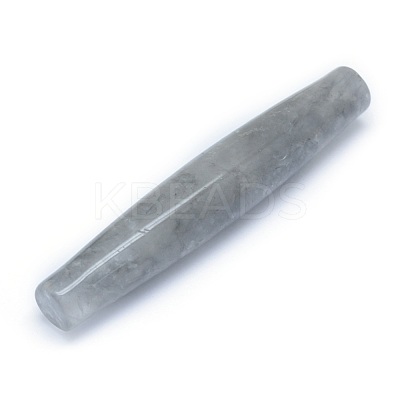 Natural Cloudy Quartz Beads G-P393-O25-1