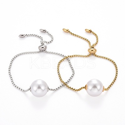 304 Stainless Steel Bolo Bracelets BJEW-H539-01-1