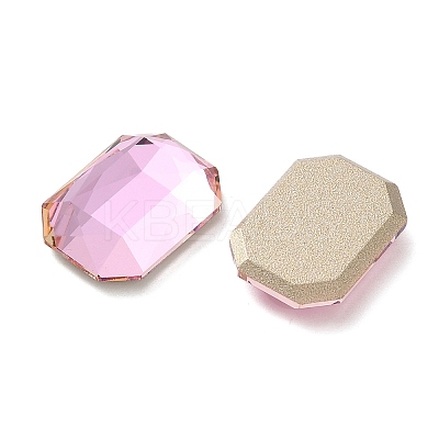 Glass Rhinestone Cabochons RGLA-P037-14A-D223-1