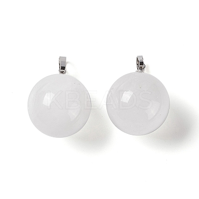 Natural Quartz Crystal Pendants G-G926-02P-14-1