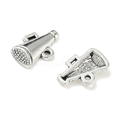 Cheerleader Megaphone Tibetan Style Alloy Pendants TIBEP-NH0001-01C-AS-1