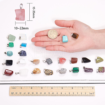 DIY Necklace Making DIY-SC0008-17P-1